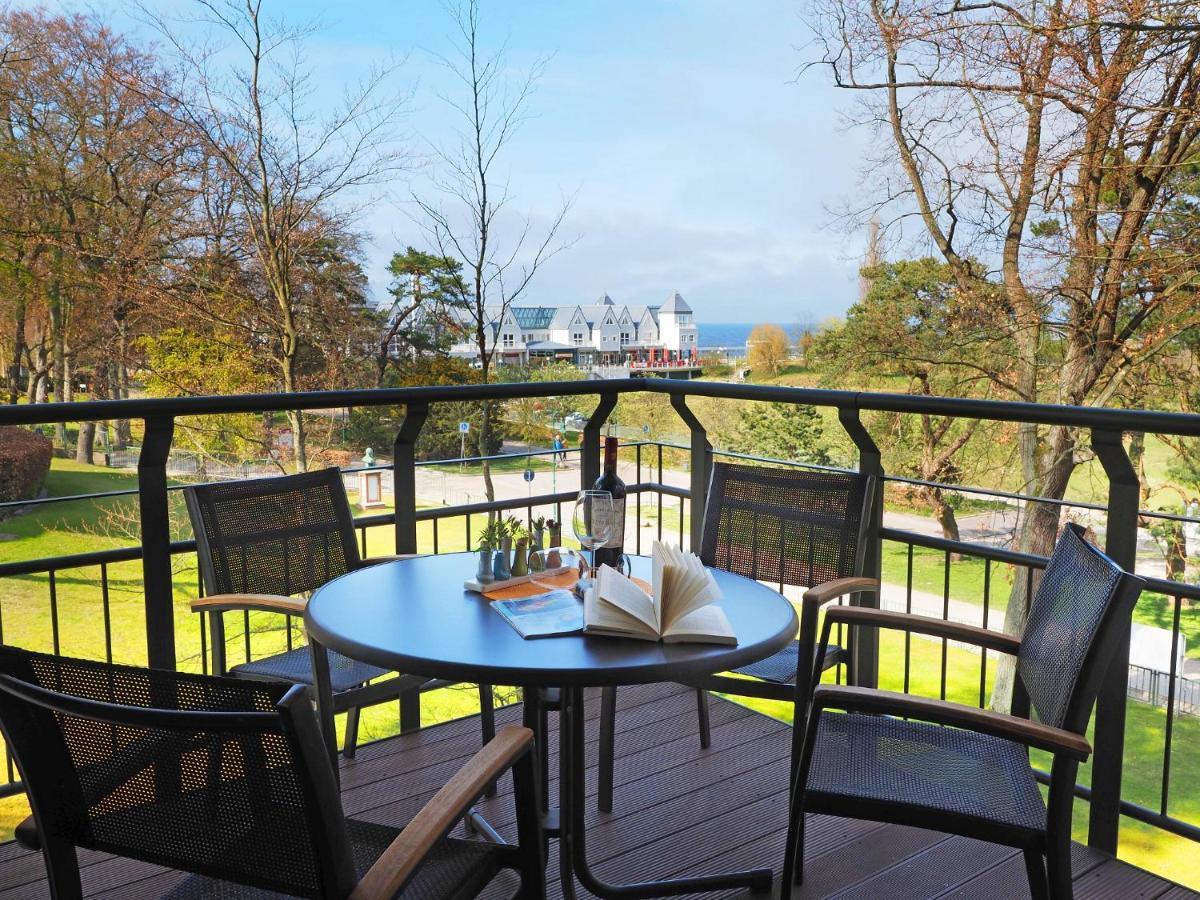 Kaiservillen Heringsdorf - Ferienwohnung Mit 2 Schlafzimmern Und Balkon D212 エクステリア 写真